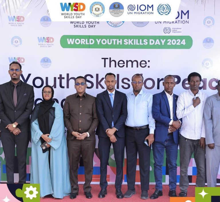 Wasaaradda Dhallinyarada iyo Isboortiga oo qabatay munaasabadda maalinta Dhallinyarada xirfadlayaasha ah.